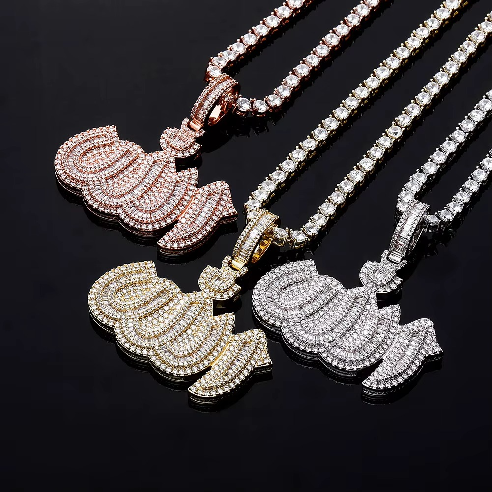 Iced ALLAH Pendant