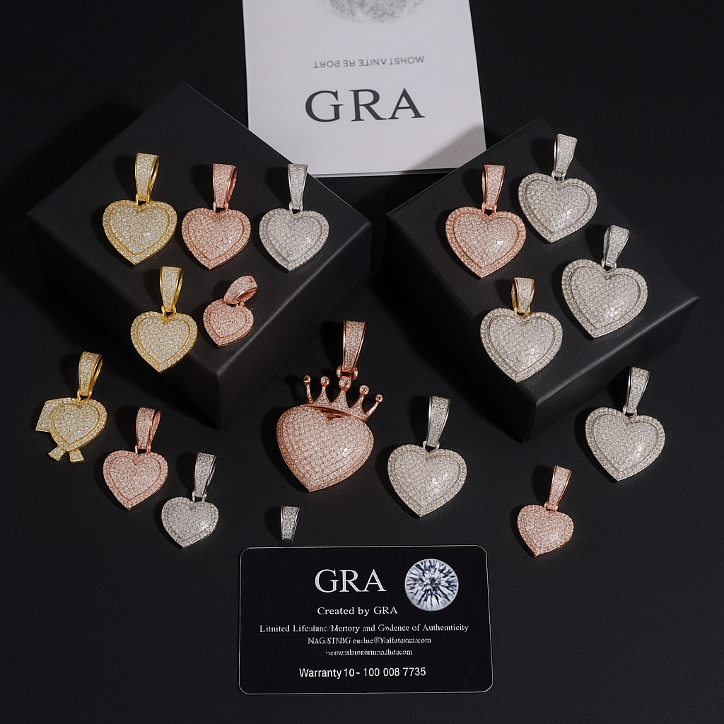 Mossitante Heart Pendant