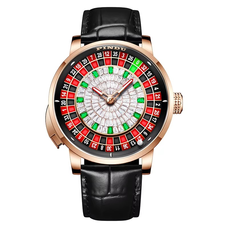 Roulette Wheel Watch | Casino-Inspired Luxury Timepiece

