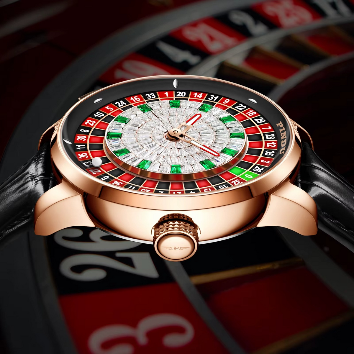 Roulette Wheel Watch | Casino-Inspired Luxury Timepiece