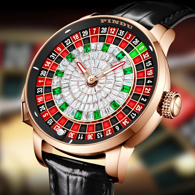Roulette Wheel Watch | Casino-Inspired Luxury Timepiece