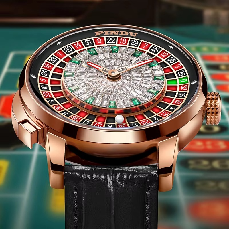Roulette Wheel Watch | Casino-Inspired Luxury Timepiece