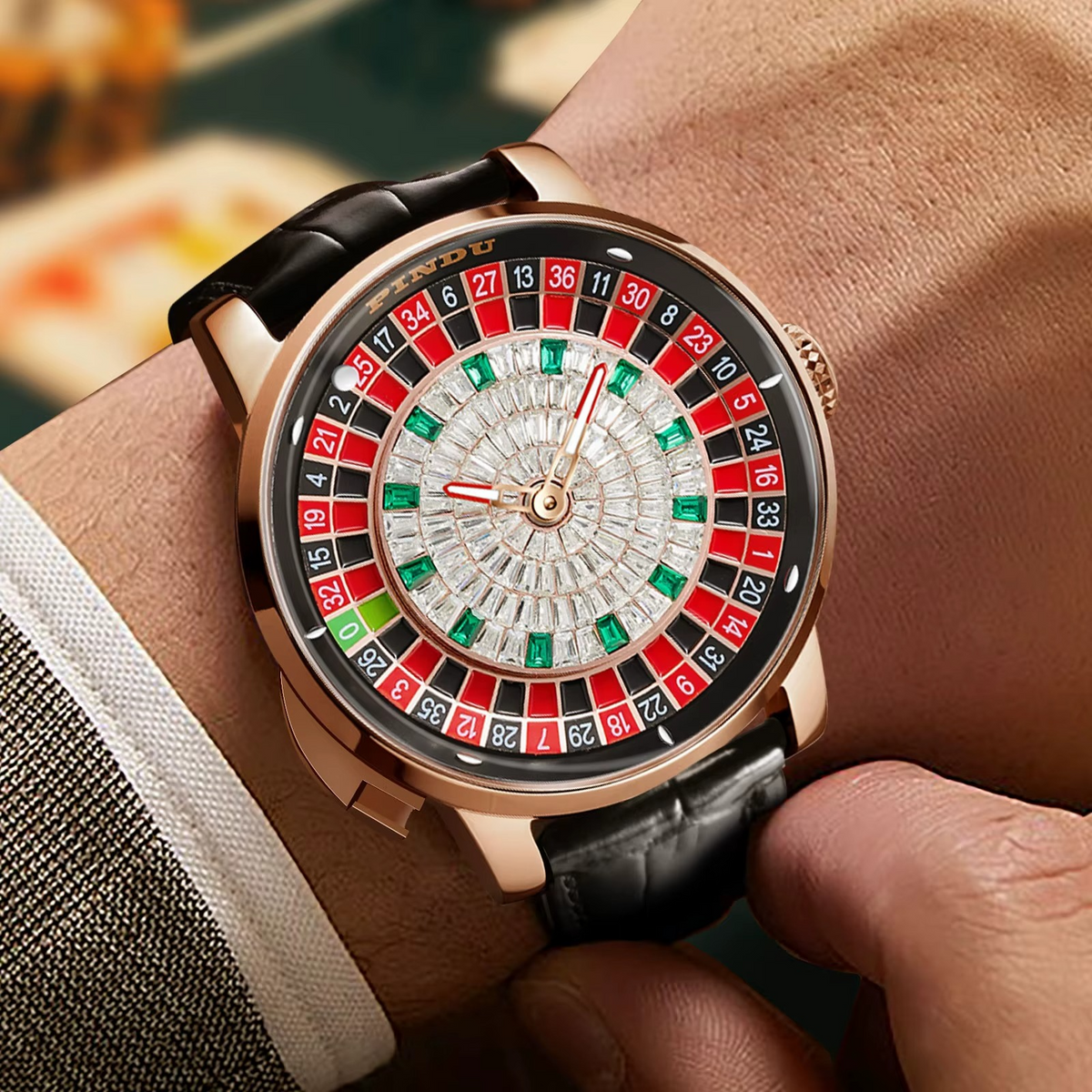 Roulette Wheel Watch | Casino-Inspired Luxury Timepiece