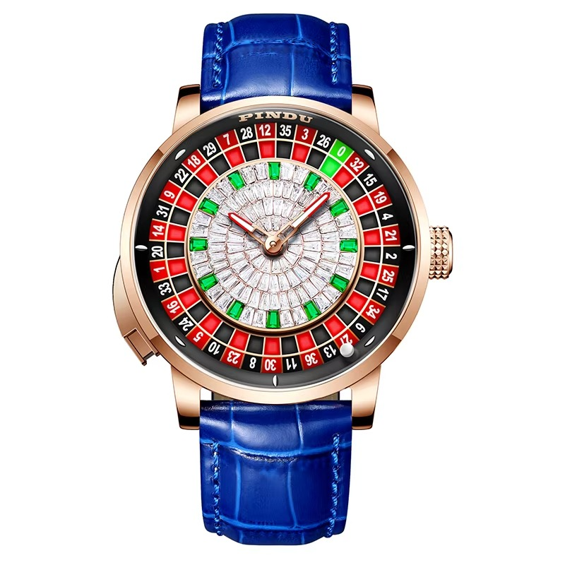 Roulette Wheel Watch | Casino-Inspired Luxury Timepiece

