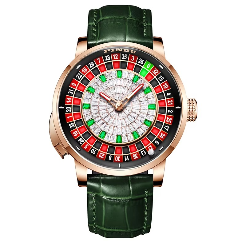 Roulette Wheel Watch | Casino-Inspired Luxury Timepiece

