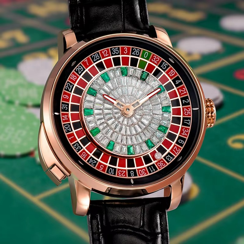 Roulette Wheel Watch | Casino-Inspired Luxury Timepiece