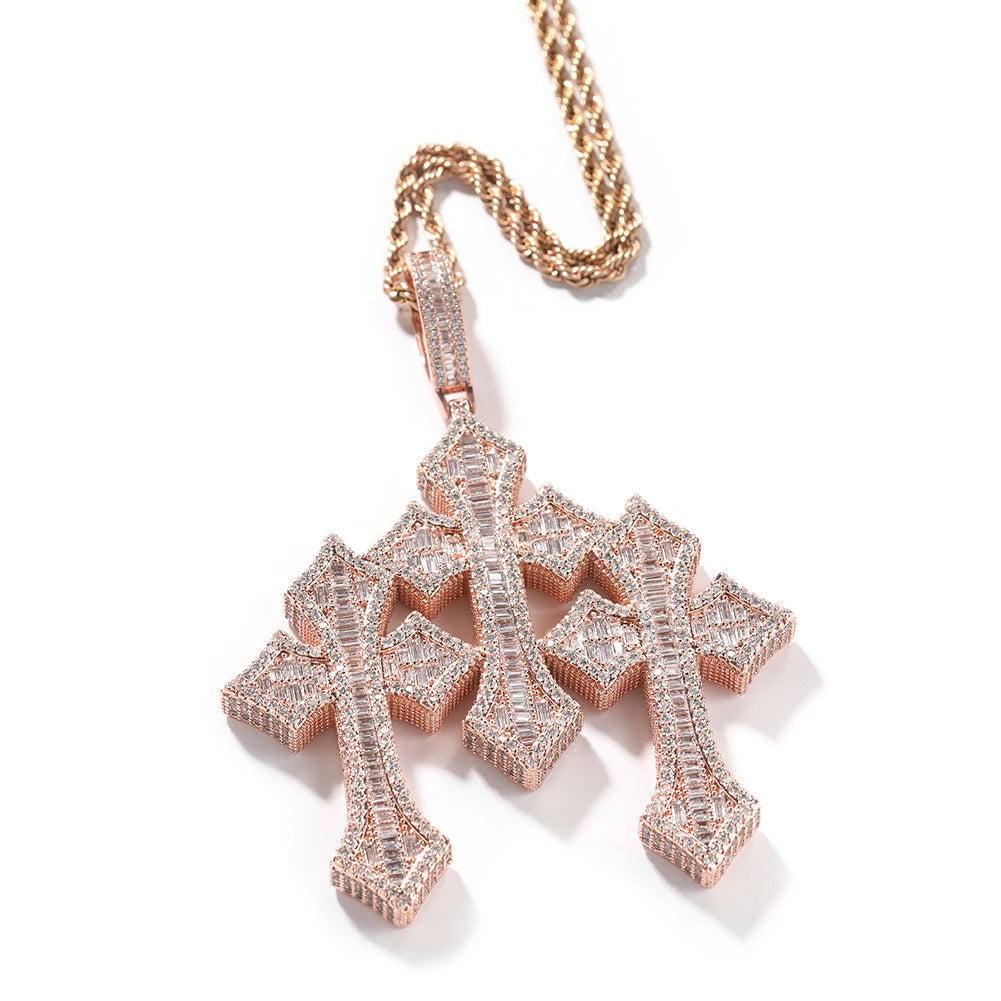 3pcs Cross Set Pendant